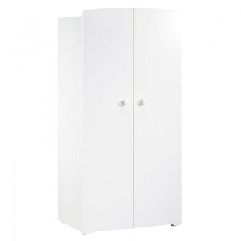 ARMOIRE 2 PORTES BOUTON...